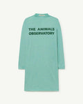 Turquoise Dragon Kids Dress
