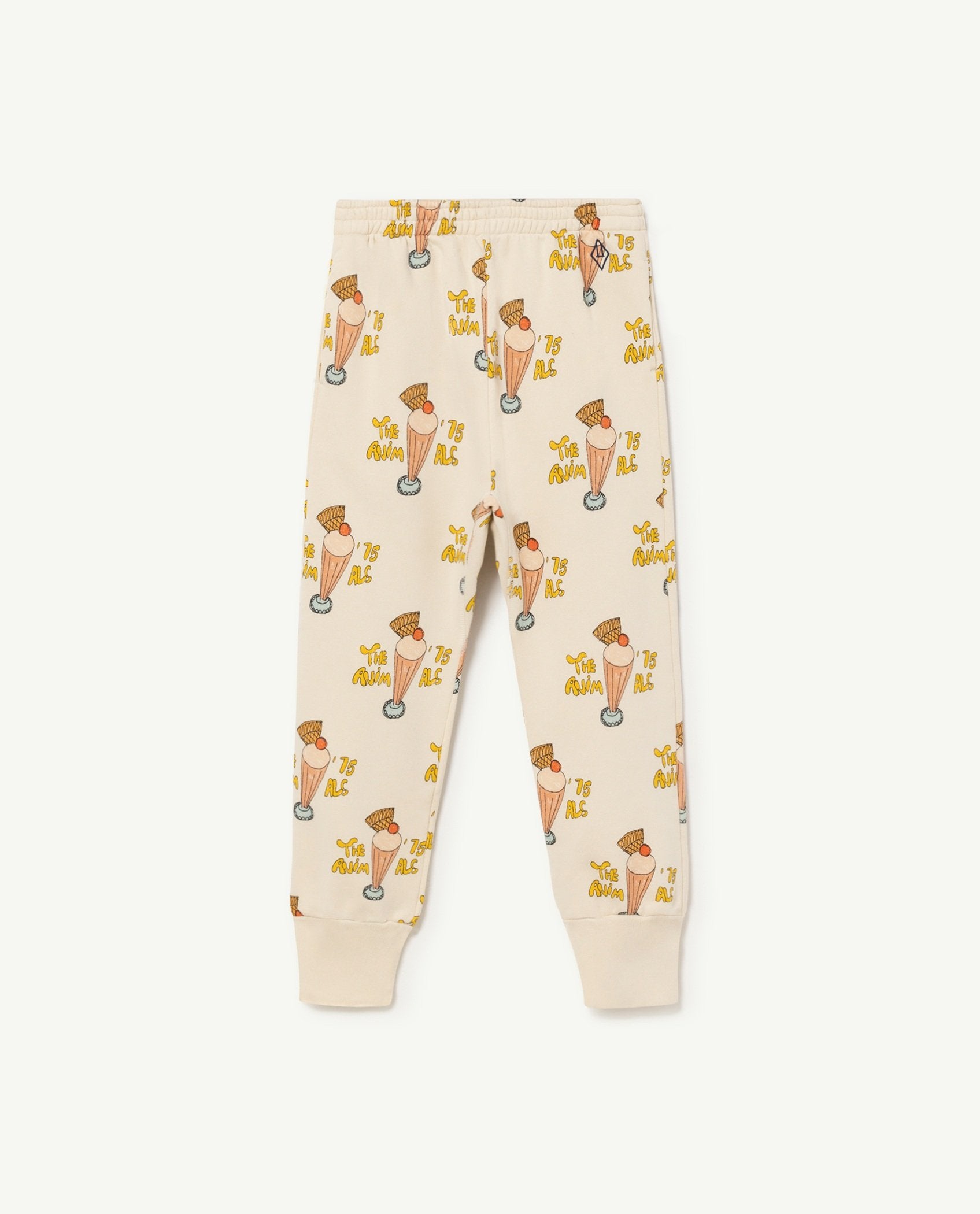 White Dromedary Kids Pants PRODUCT FRONT