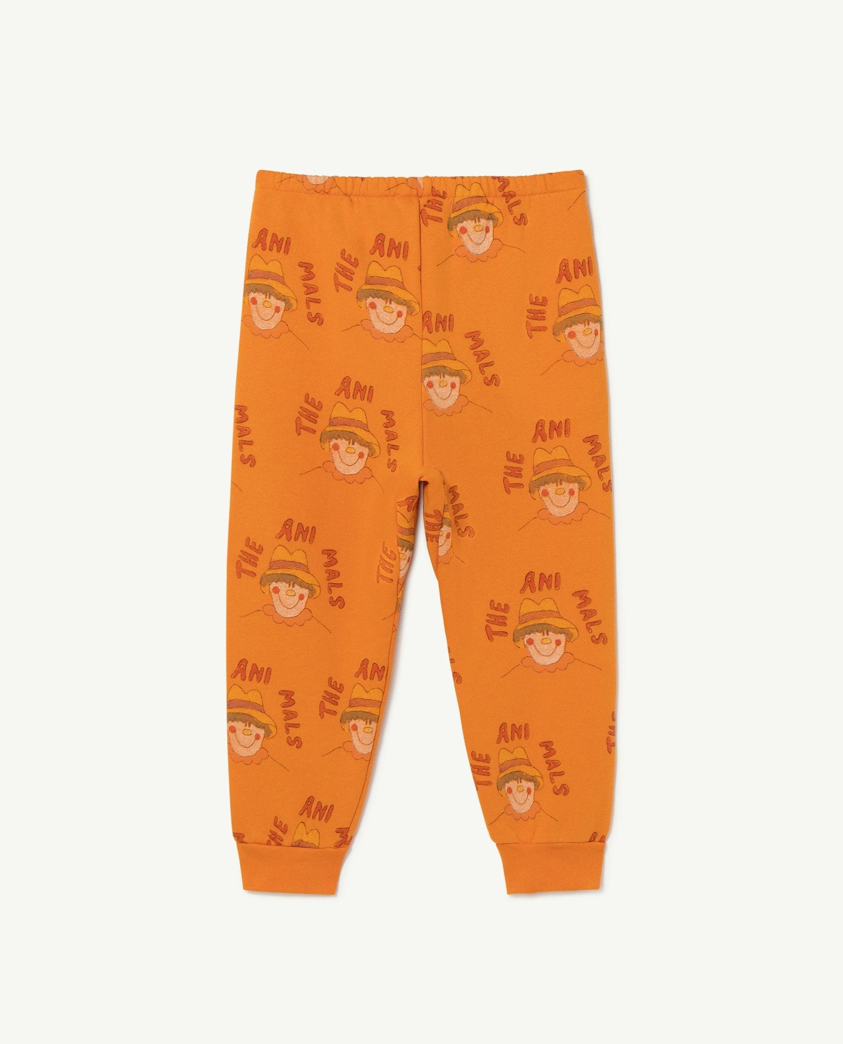 Orange Panther Kids Pants PRODUCT BACK