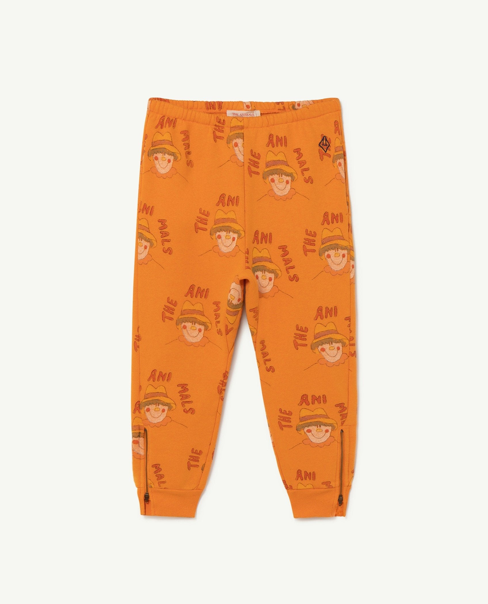 Orange Panther Kids Pants PRODUCT FRONT