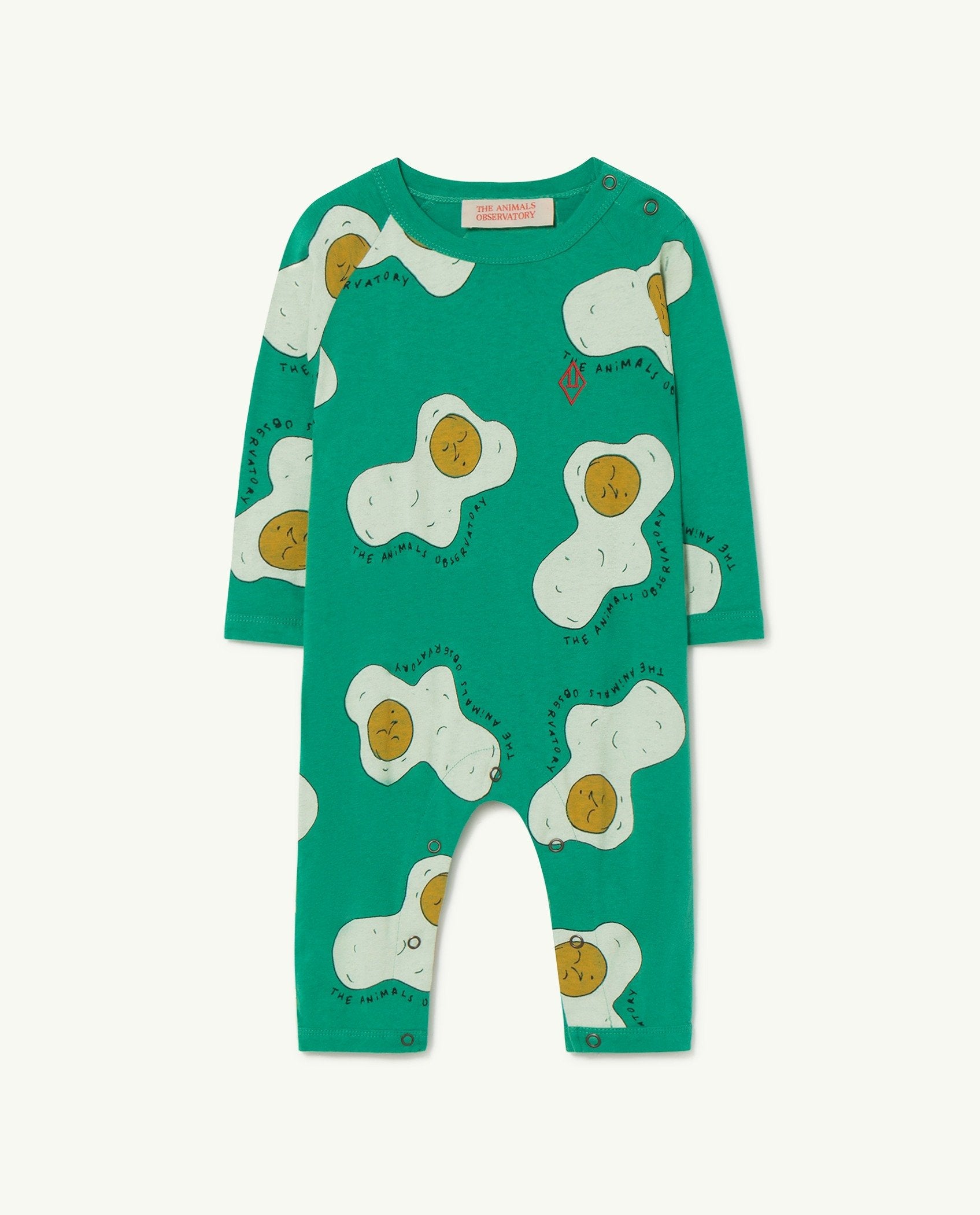 Green Owl Baby Pyjamas PRODUCT FRONT