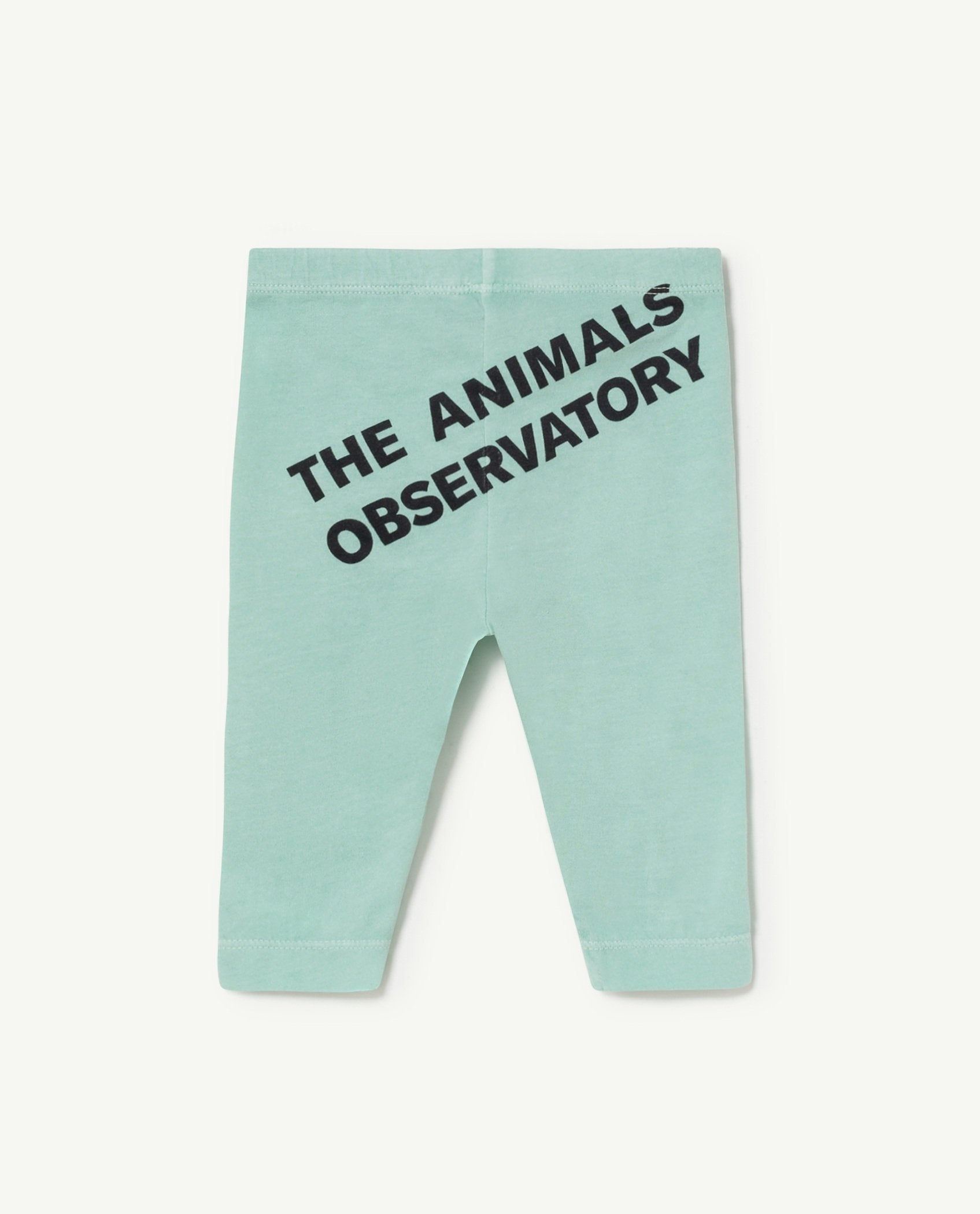Turquoise Penguin Baby Pants PRODUCT BACK