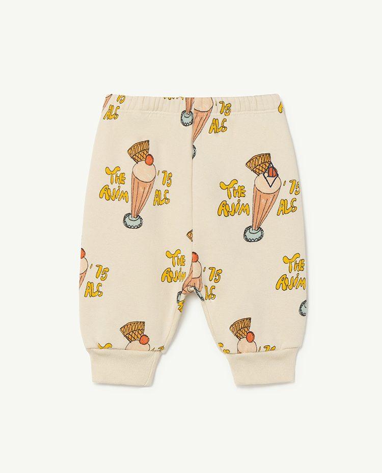 White Dromedary Baby Pants COVER