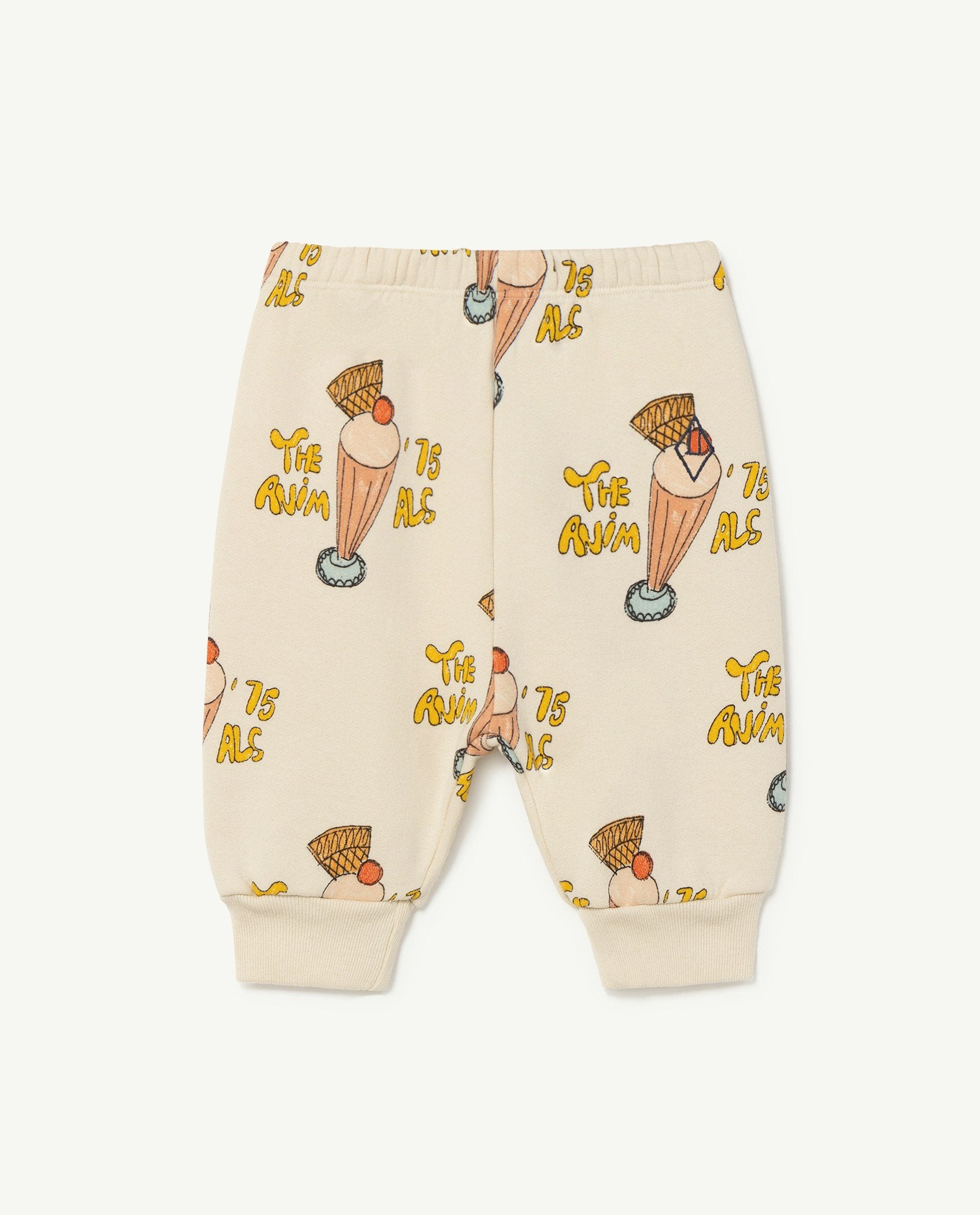 White Dromedary Baby Pants PRODUCT FRONT