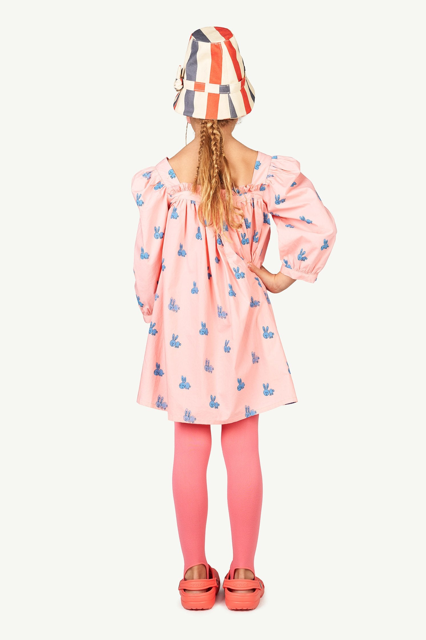 Pink Dodo Kids Dress MODEL BACK