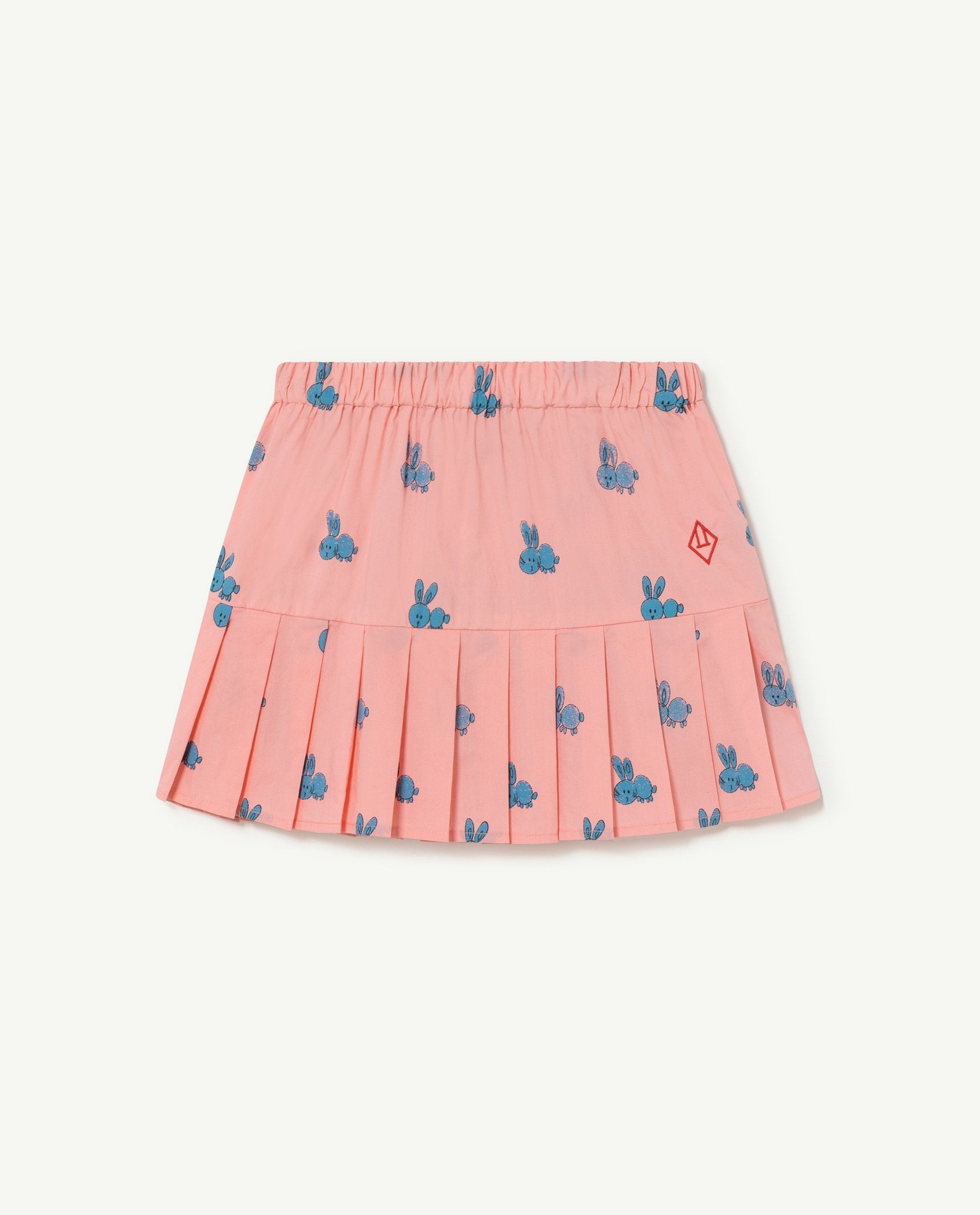 Pink Bird Kids Skirt PRODUCT FRONT