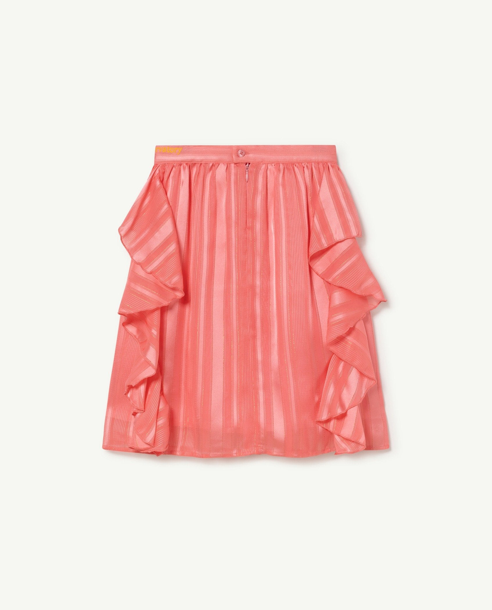 Pink Jellyfish Kids Skirt PRODUCT BACK