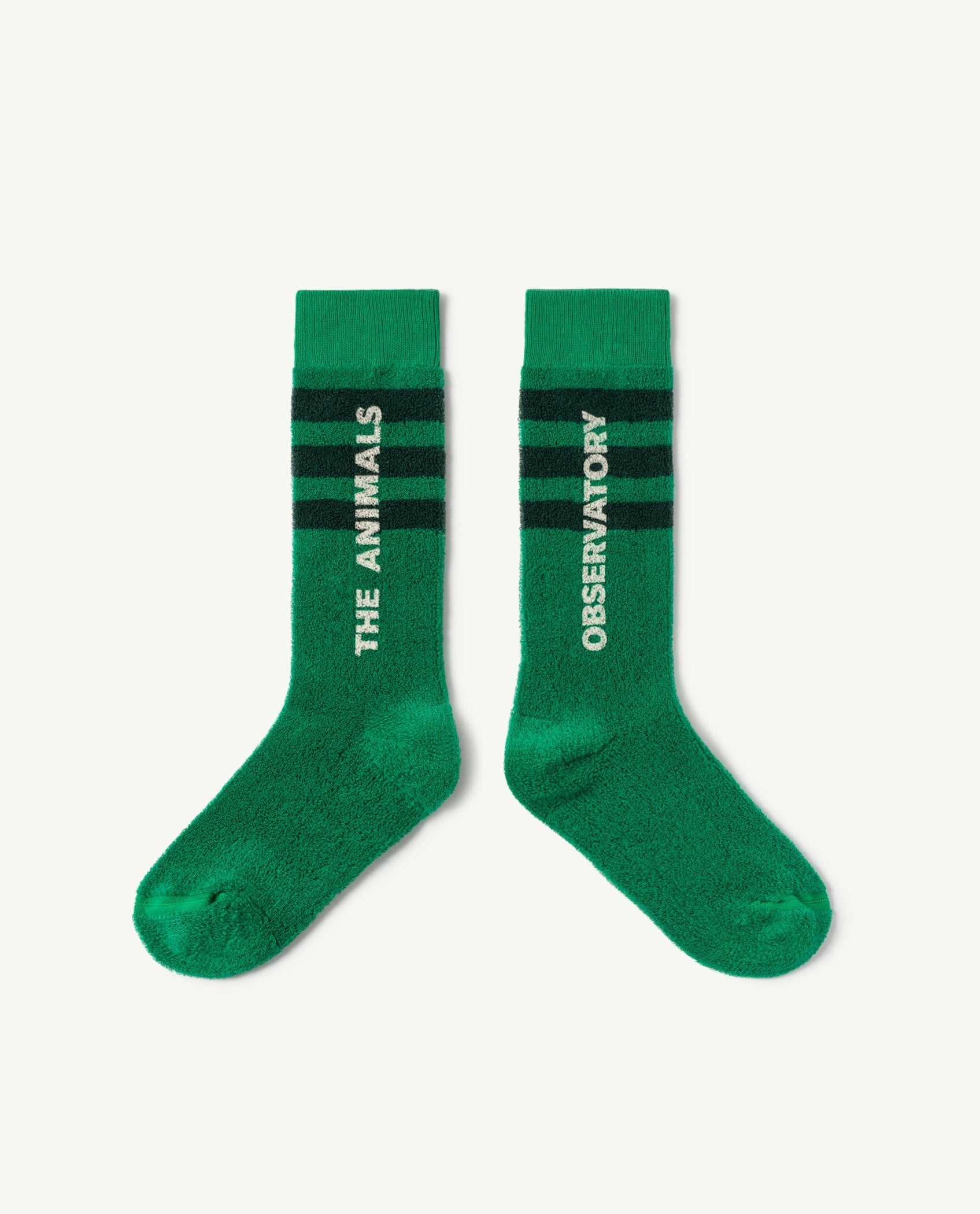 Green Skunk Kids Socks PRODUCT FRONT