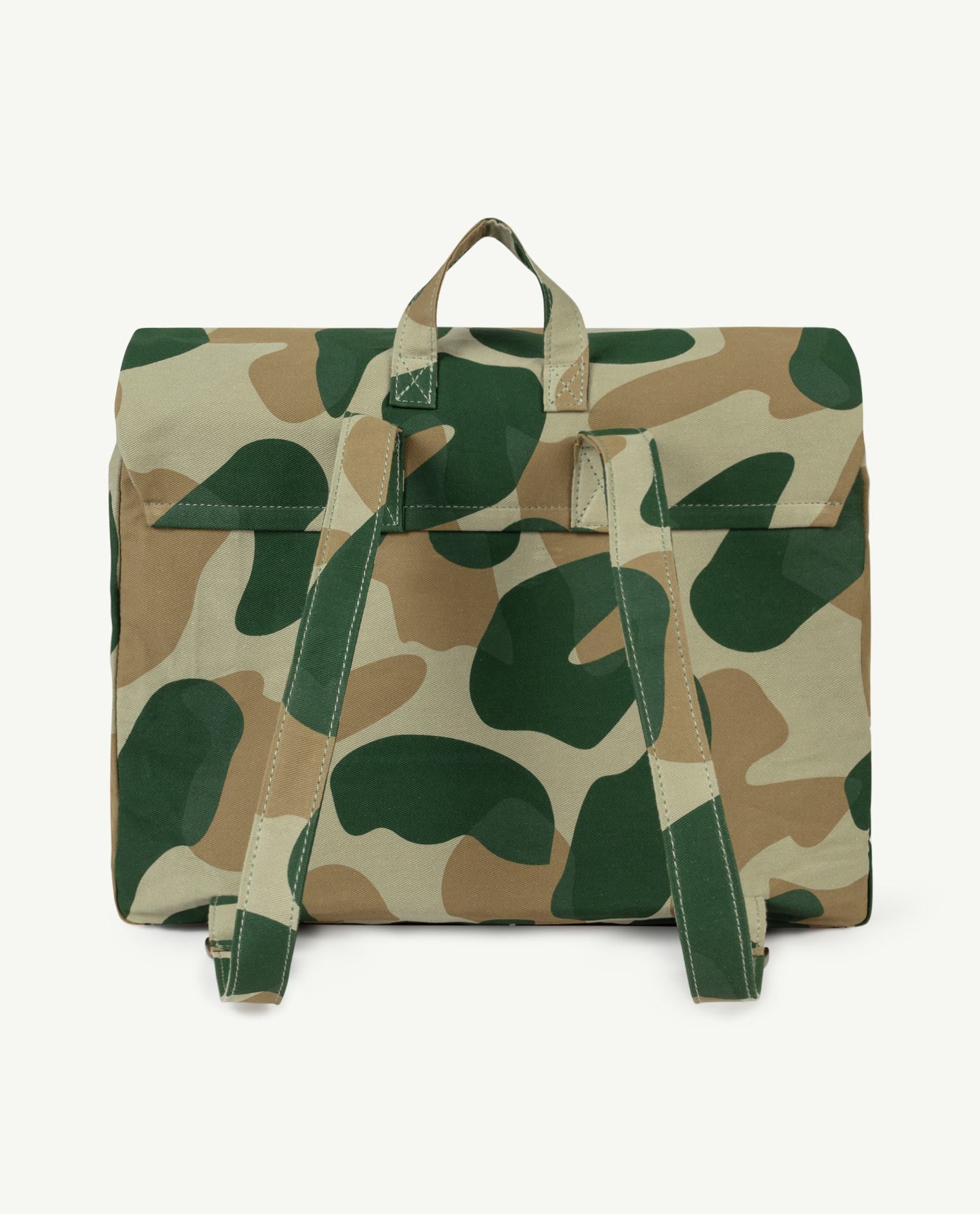 Military Green Onesize Backpack PRODUCT BACK