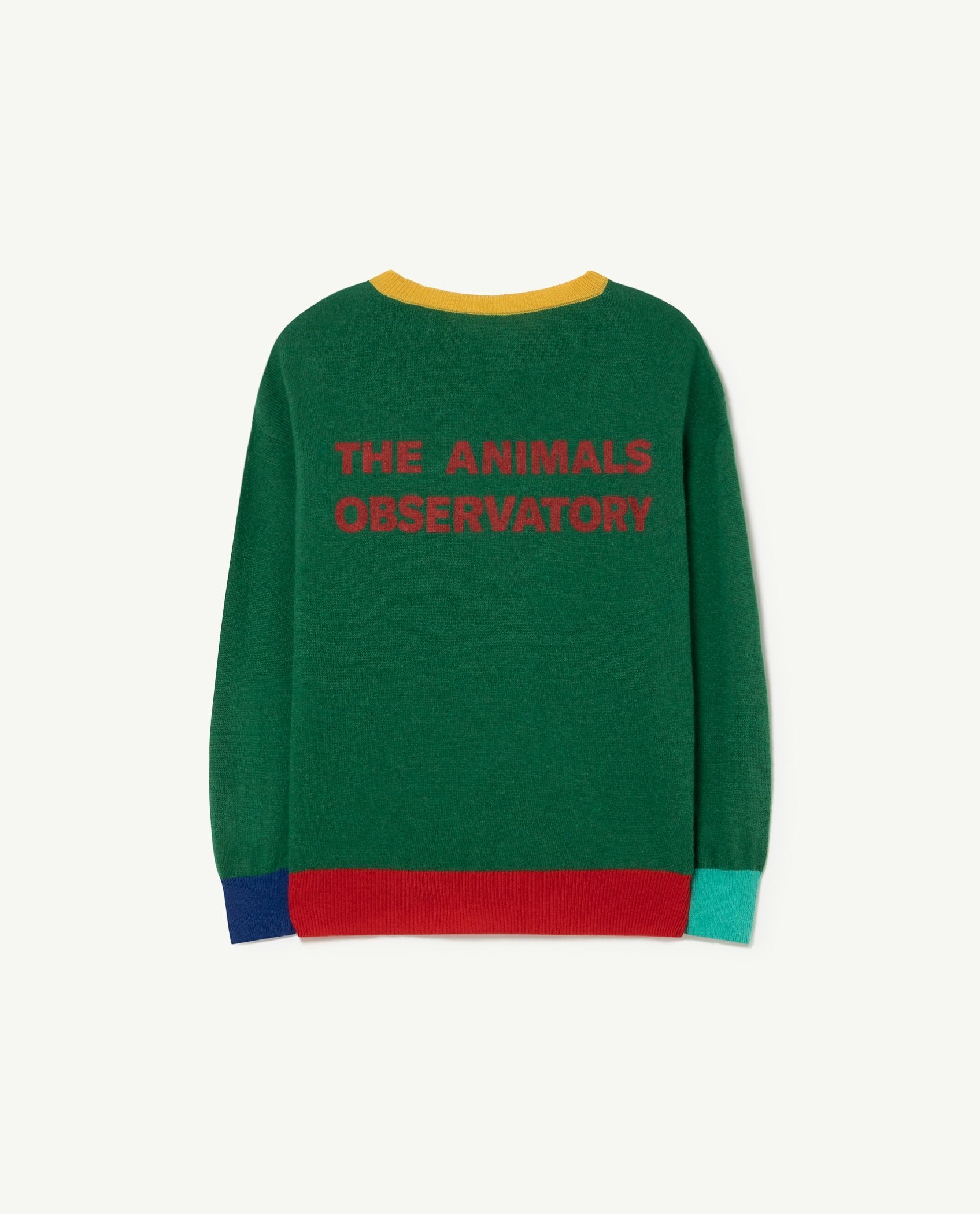 Green Rabbit Bull Sweater PRODUCT BACK