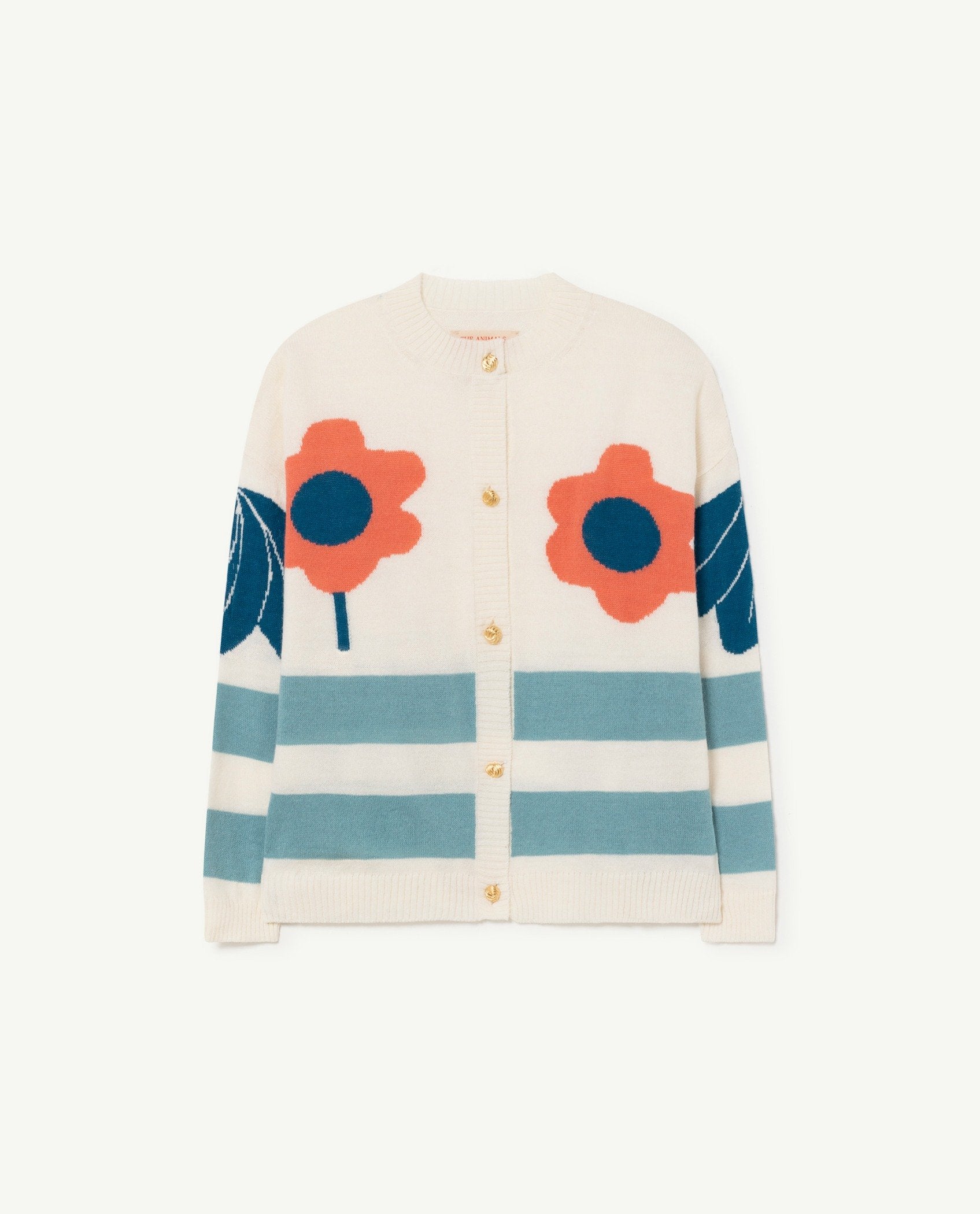 White Toucan Kids Cardigan PRODUCT FRONT