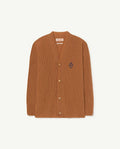 Brown Racoon Kids Cardigan