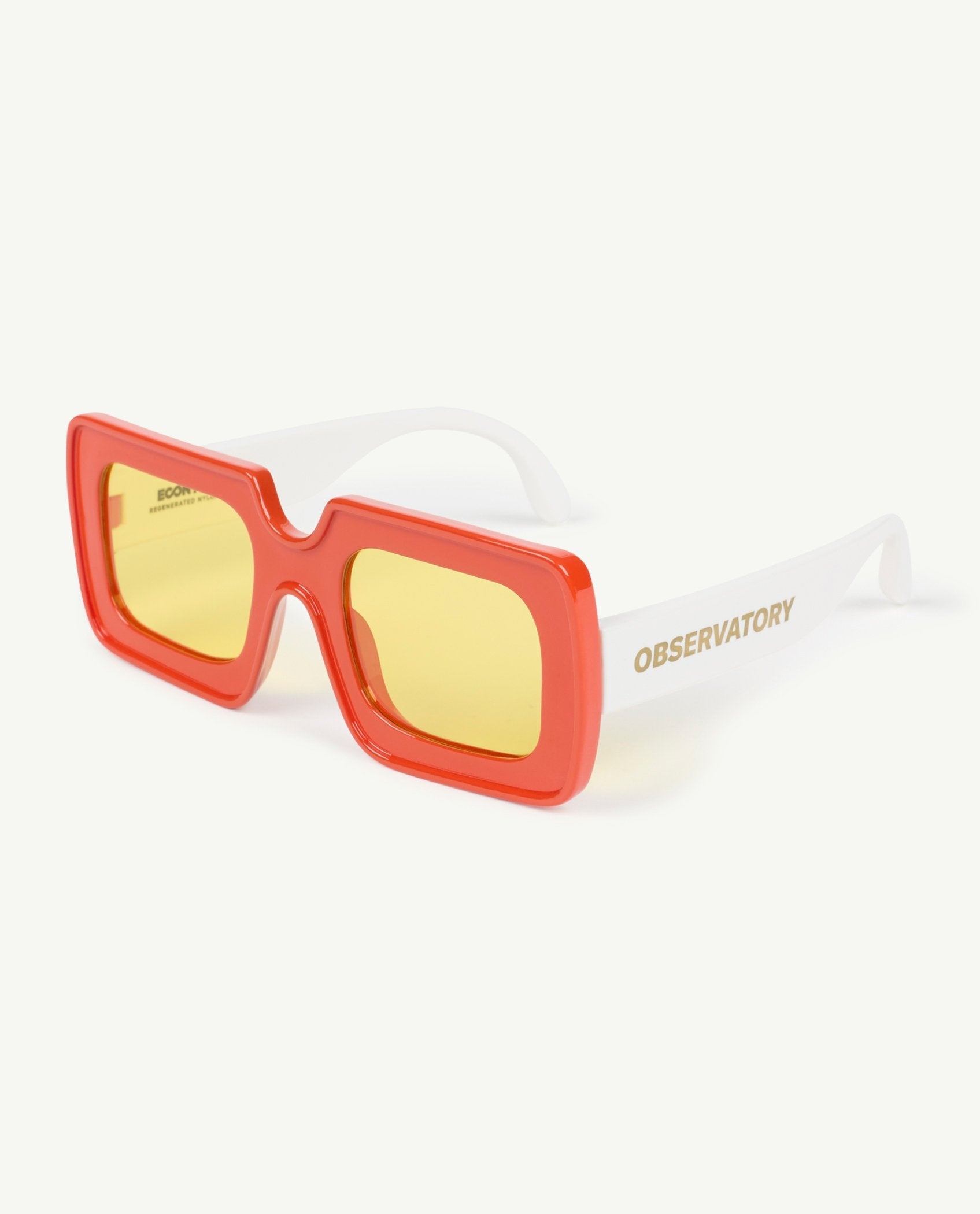 Orange Onesize Sunglasses PRODUCT SIDE