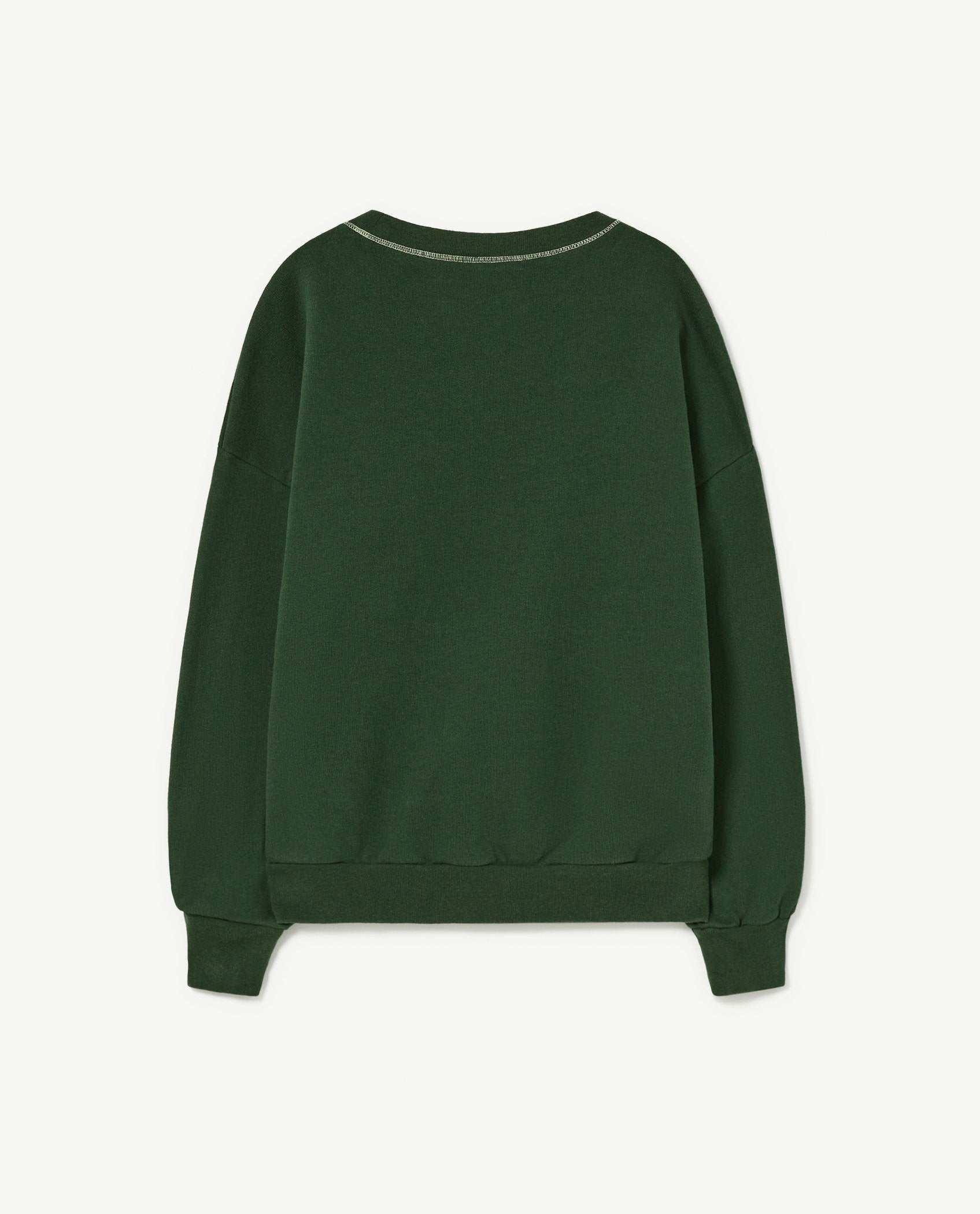 Green Kids Bear Sweatshirt PRODUCT BACK