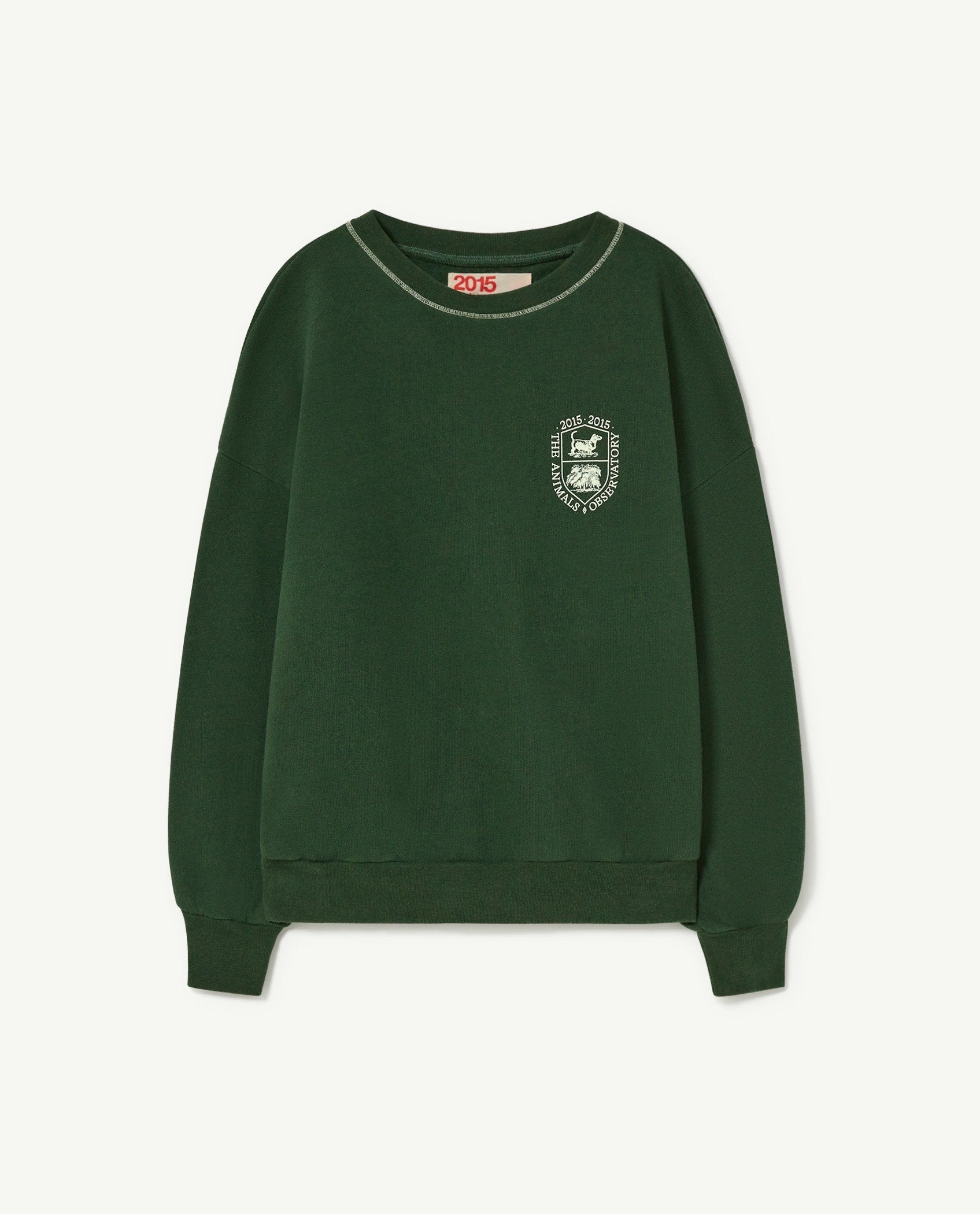 Green Kids Bear Sweatshirt PRODUCT FRONT