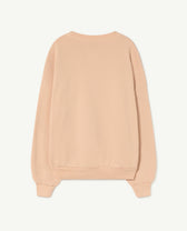 Beige Adult Bear Sweatshirt PRODUCT BACK
