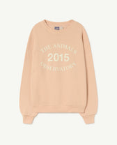 Beige Adult Bear Sweatshirt PRODUCT FRONT