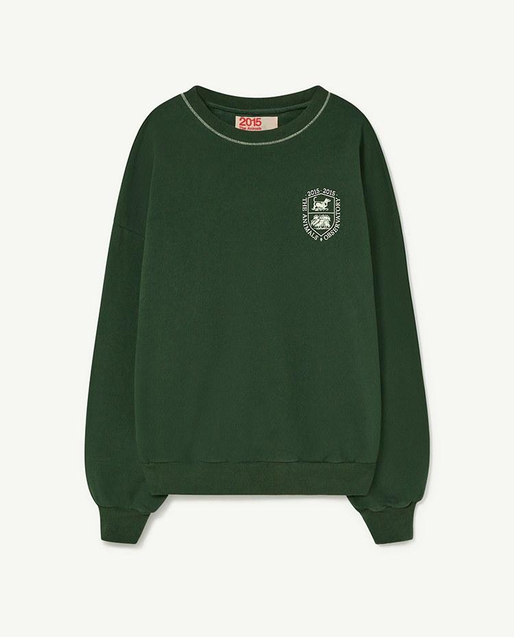 Green Adult Bear Sweatshirt COVER