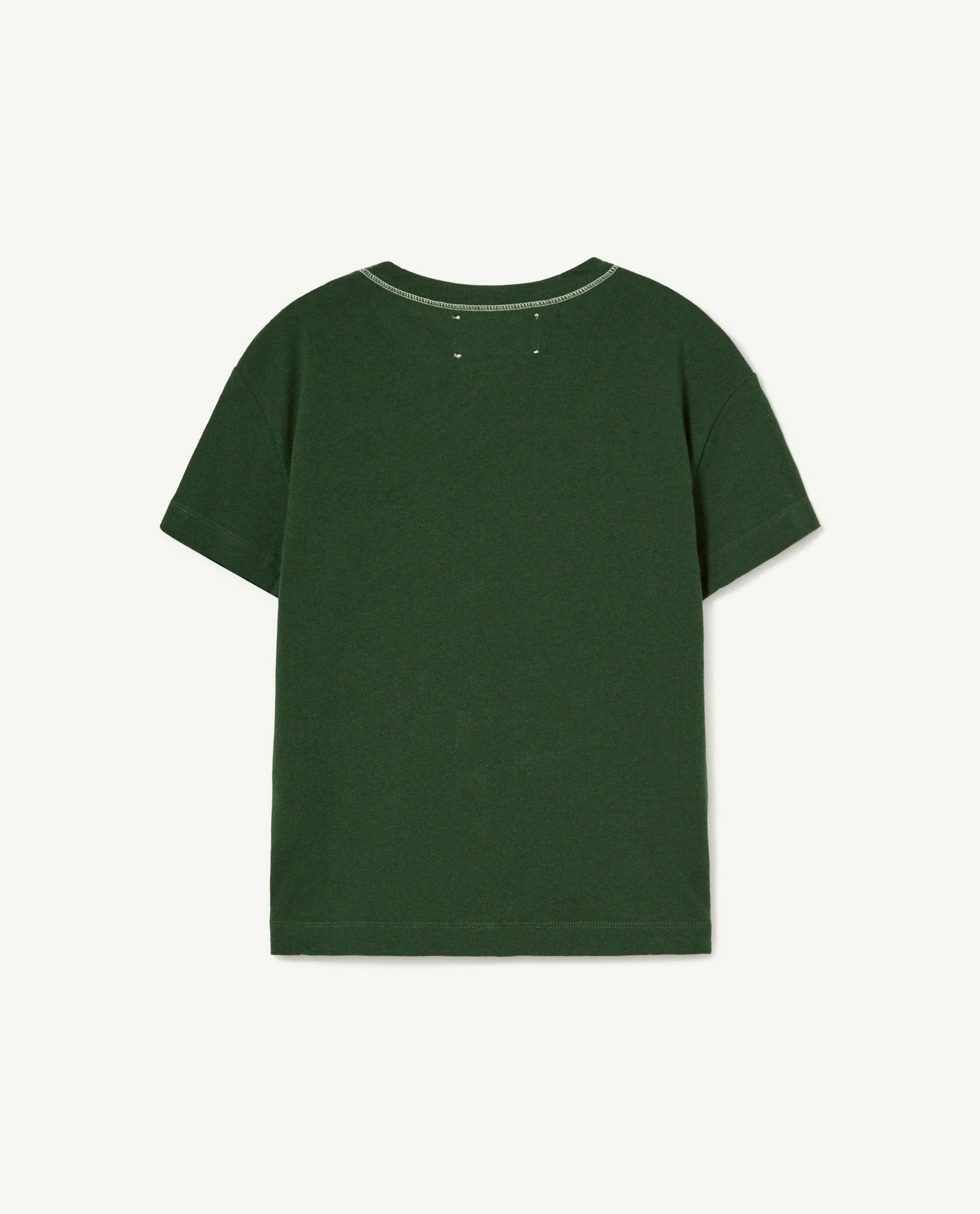 Green Rooster Kids T-Shirt PRODUCT BACK