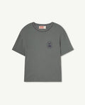 Grey Rooster Adult T-Shirt