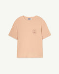Beige Rooster Adult T-Shirt