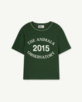 Green Rooster Adult T-Shirt