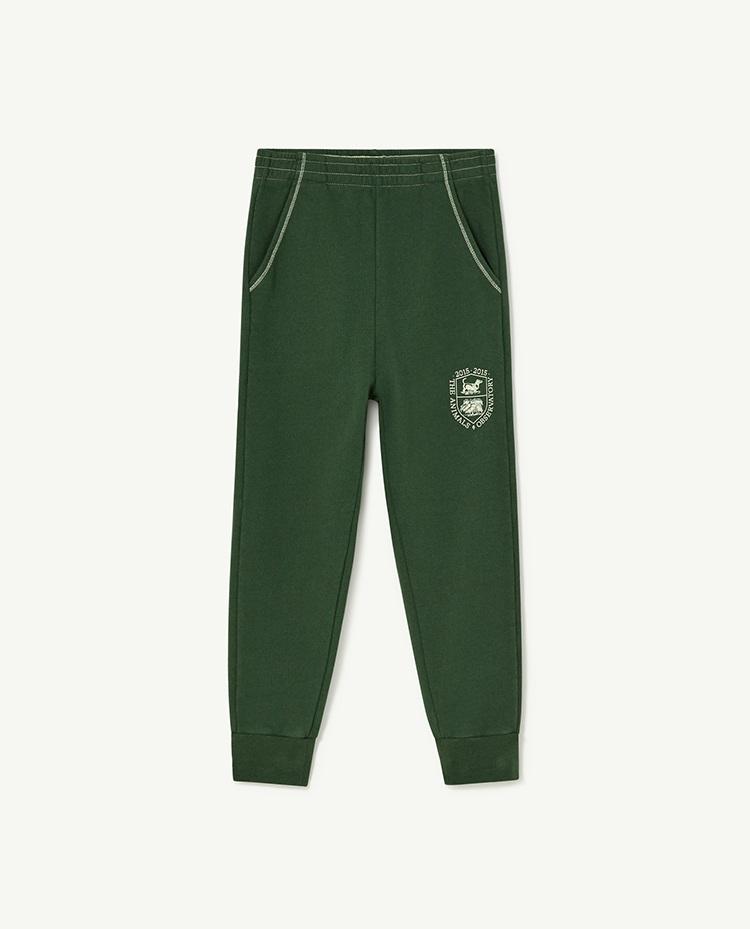 Green Panther Kids Pants COVER