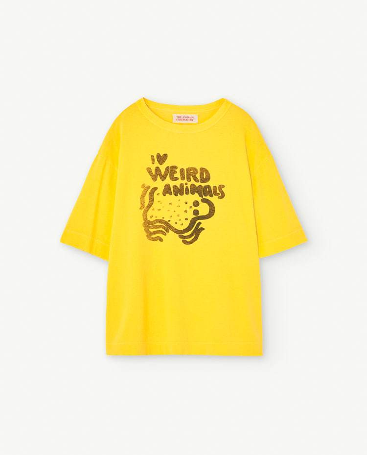 Yellow Rooster Oversize T-Shirt COVER