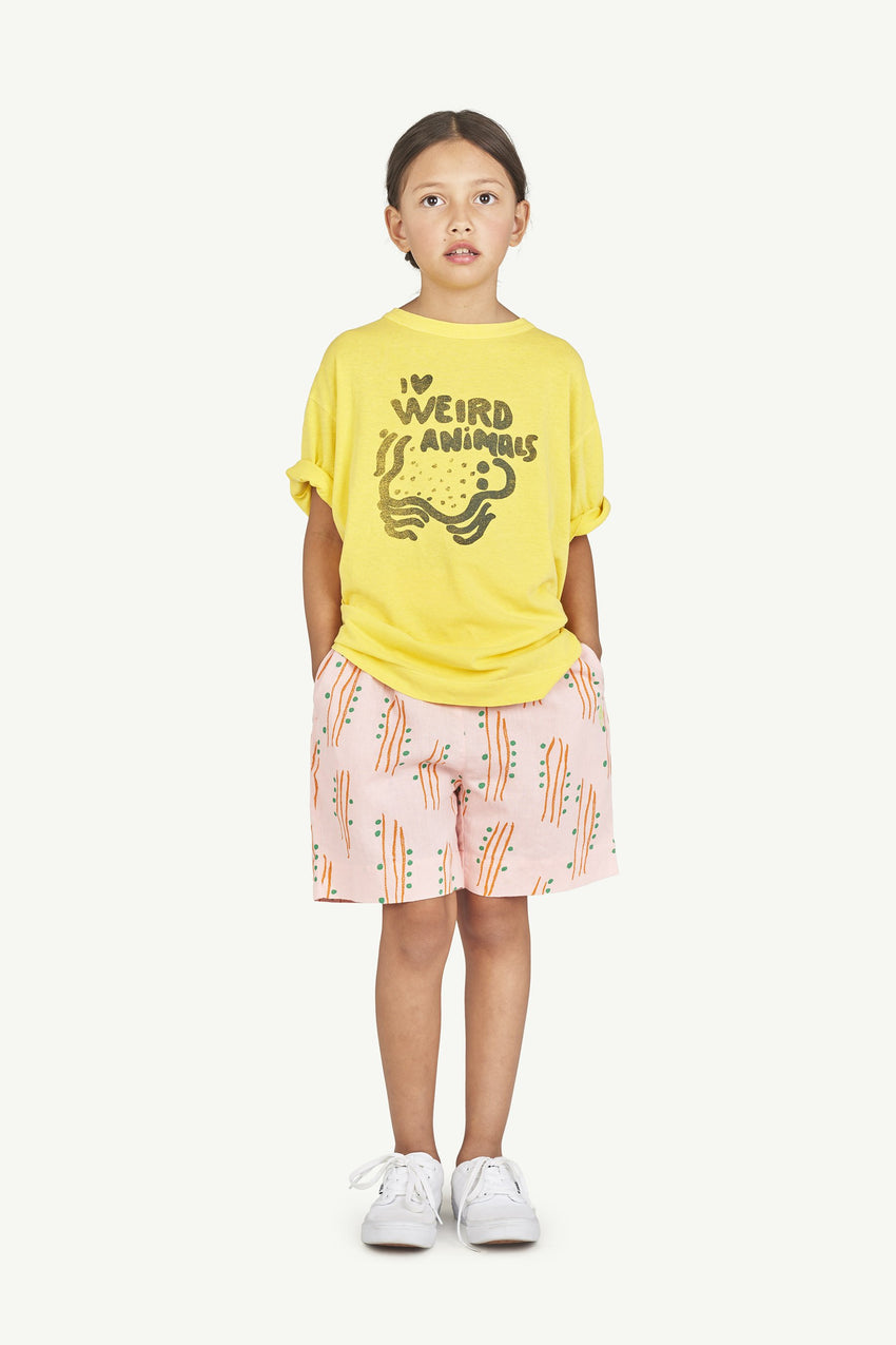 Yellow Rooster Oversize T-Shirt MODEL FRONT