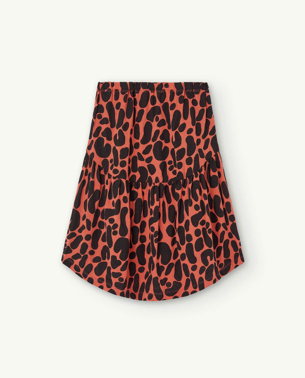 Red Bird Skirt PRODUCT BACK