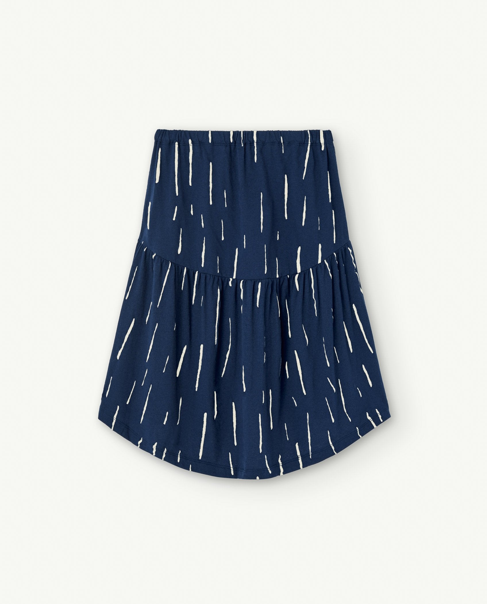 Deep Blue Bird Skirt PRODUCT BACK