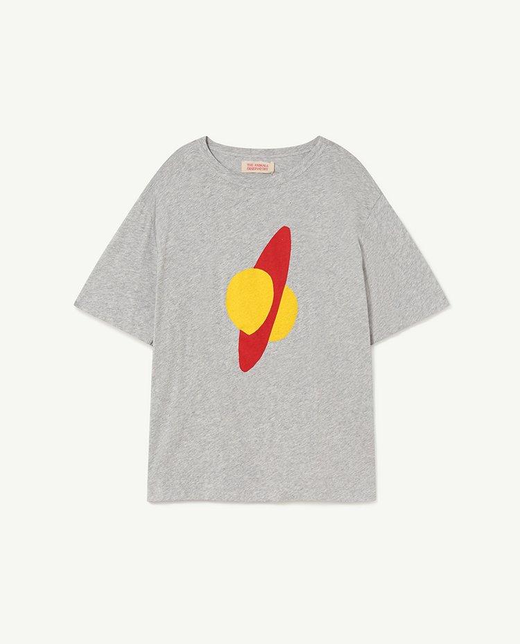 Gray Rooster Oversize T-Shirt COVER
