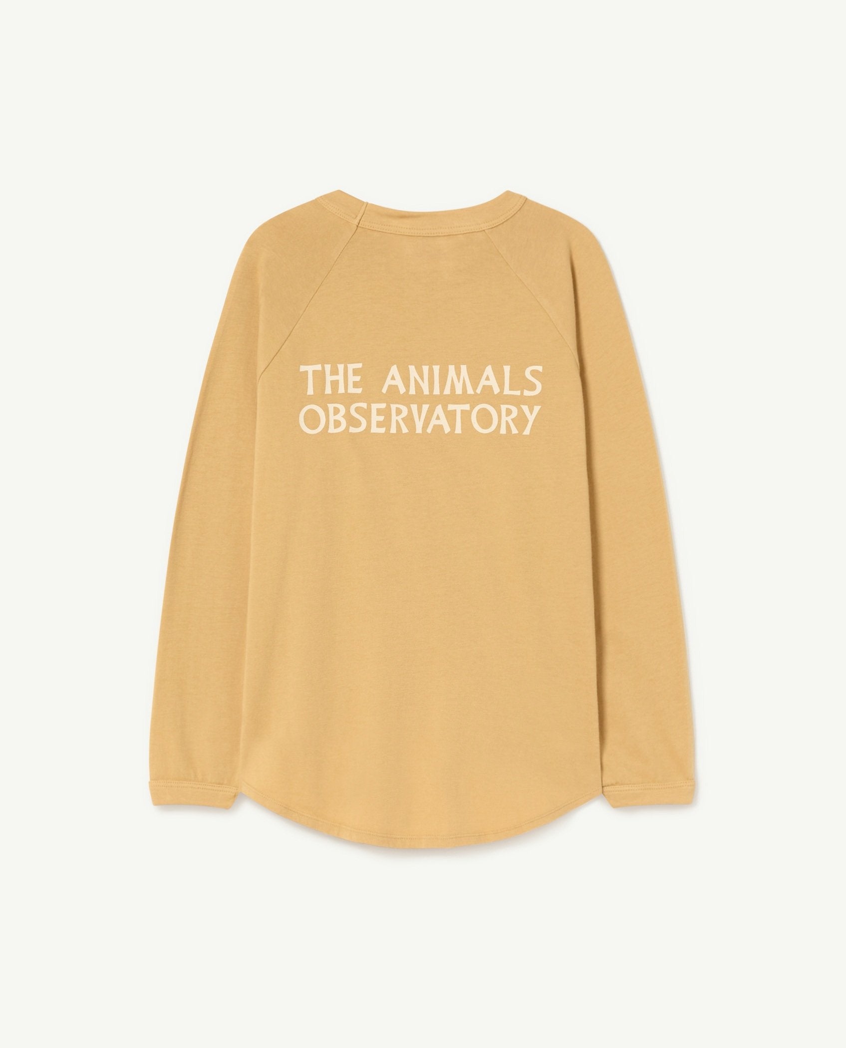 Brown Anteater Long Sleeve T-Shirt PRODUCT BACK
