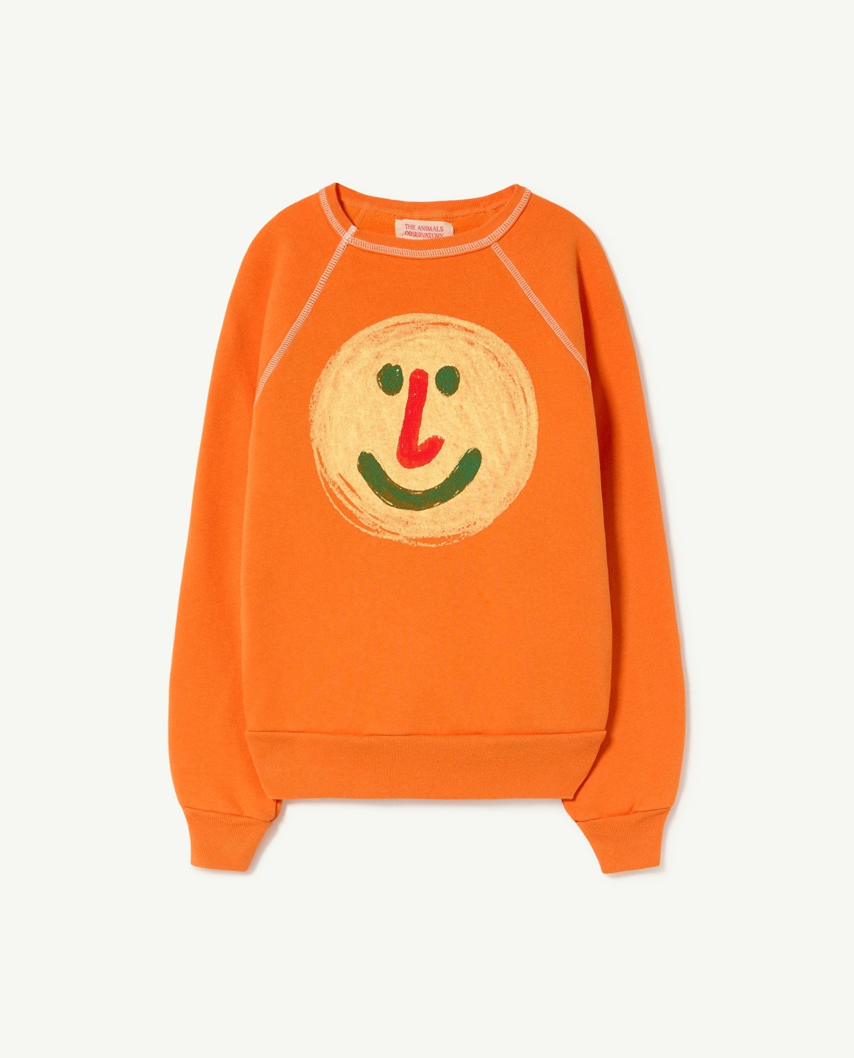 Orange Shark Sweatshirt PRODUCT FRONT