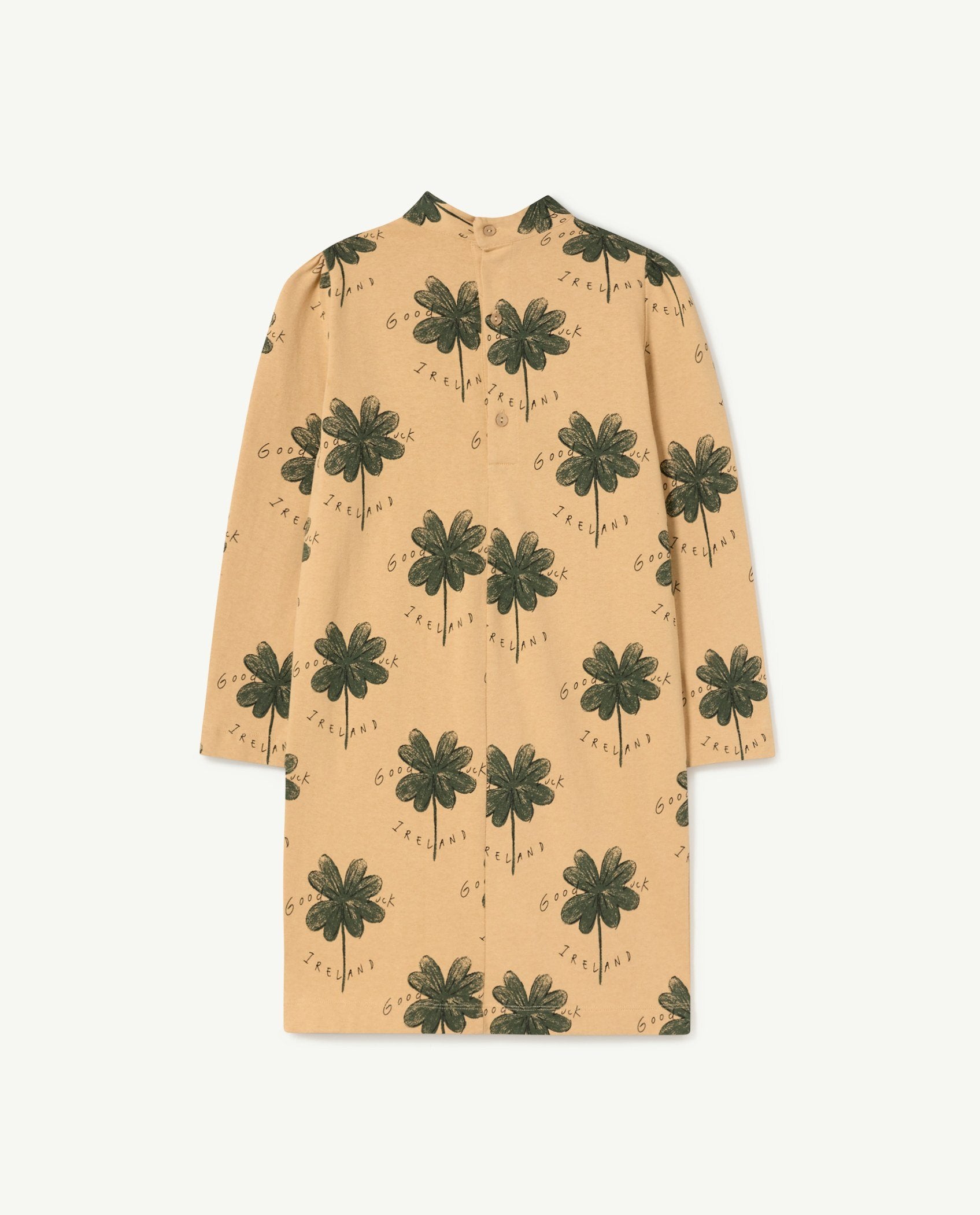 Brown Bug Dress PRODUCT BACK