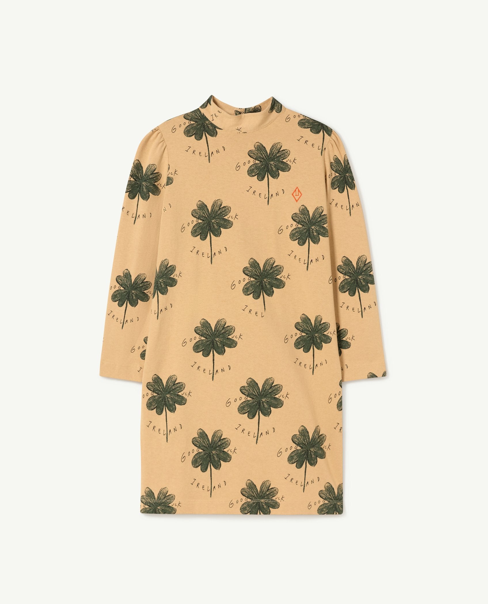 Brown Bug Dress PRODUCT FRONT