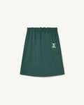 Dark Green Kitten Skirt