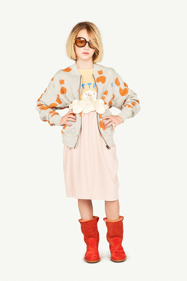 Rose Kitten Skirt MODEL BACK