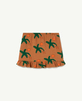 Brown Ferret Skirt PRODUCT FRONT