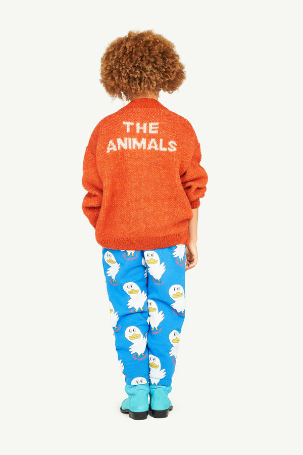 Blue Dromedary Sweatpants MODEL BACK