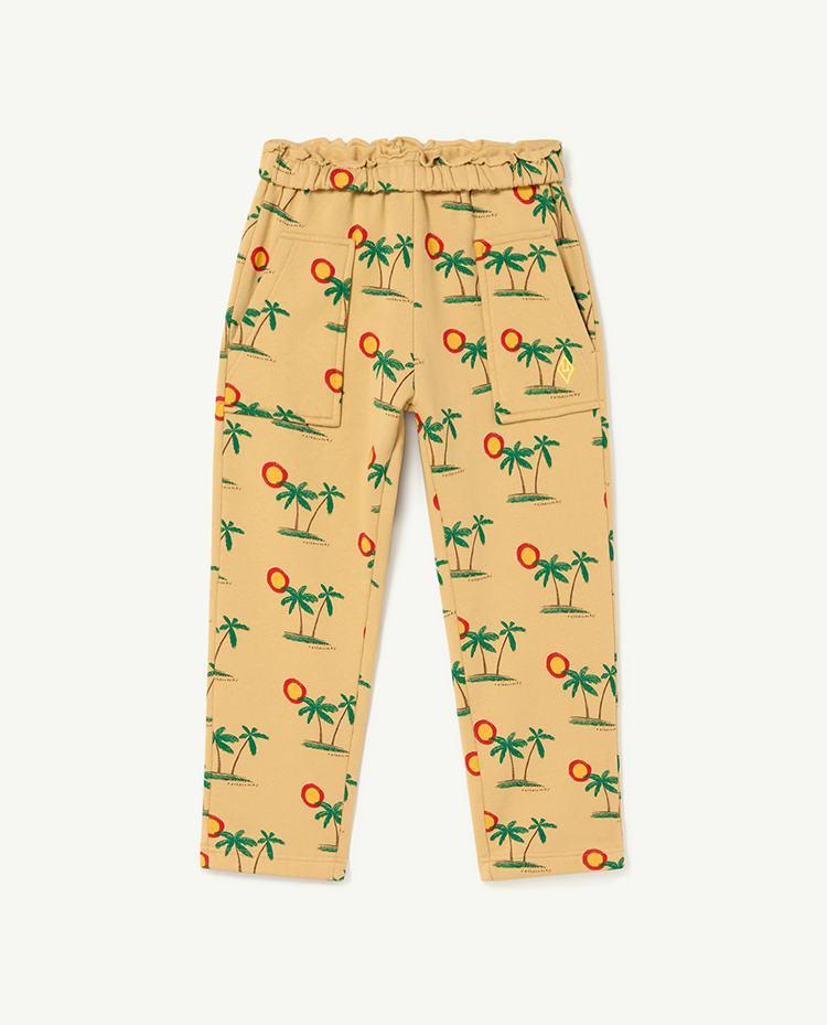 Brown Horse Palms Sweatpants COVER