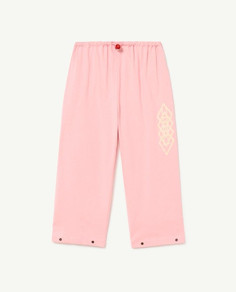 Pink Stag Sweatpants COVER