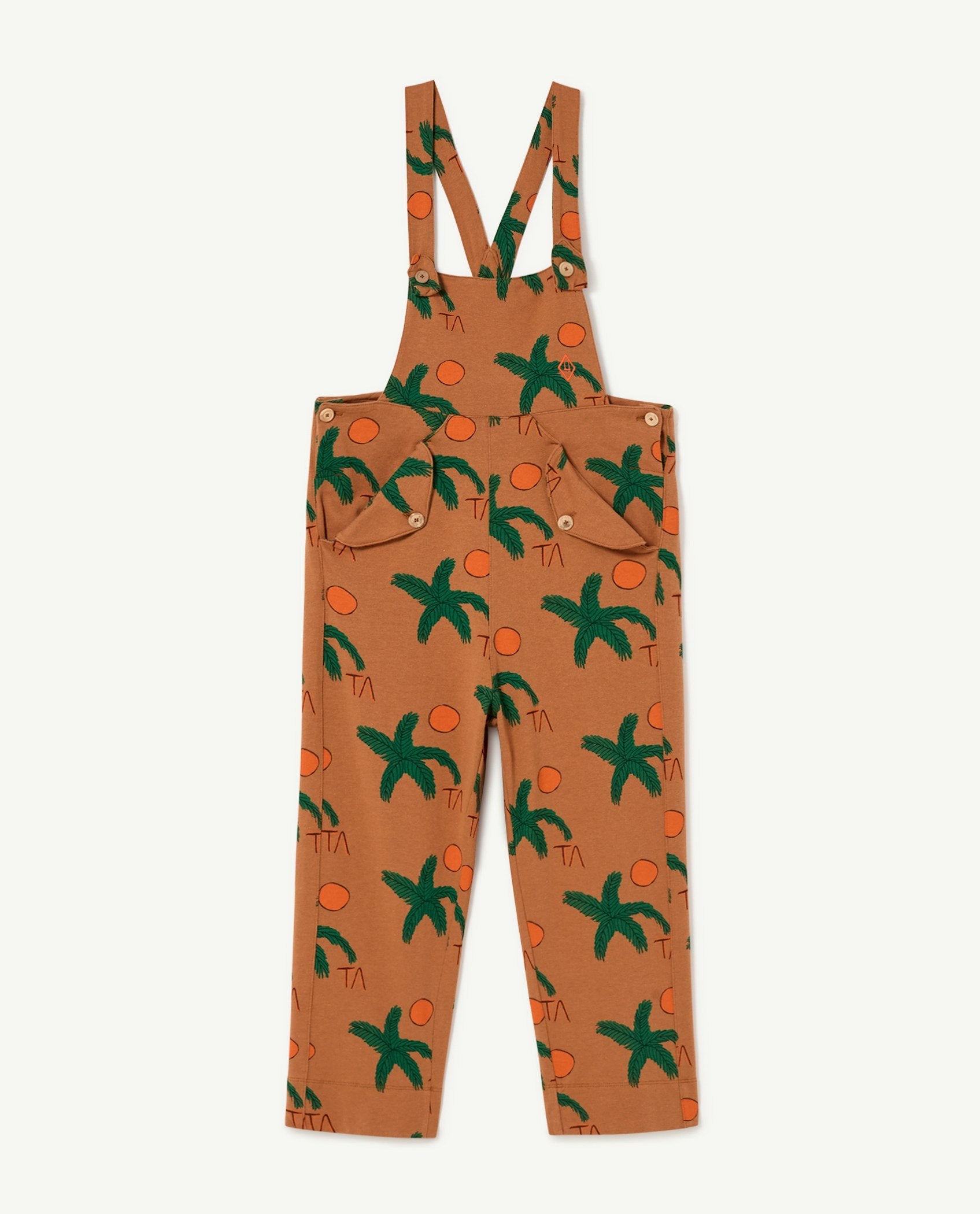 Brown Mule Overalls PRODUCT FRONT