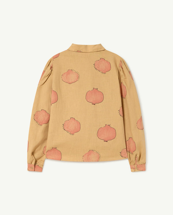 Brown Gadfly Blouse PRODUCT BACK
