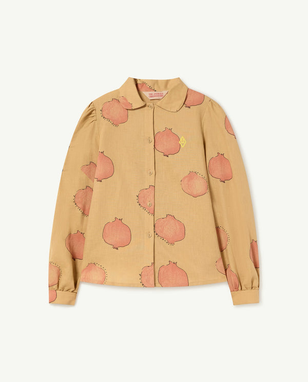 Brown Gadfly Blouse PRODUCT FRONT