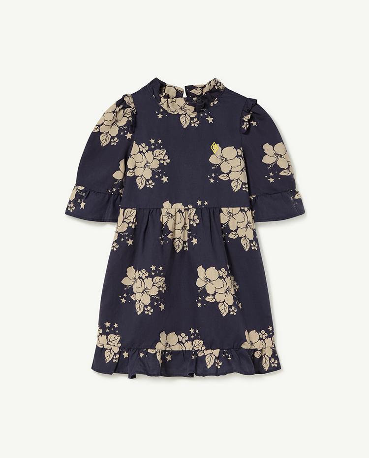 Deep Blue Tortoise Dress COVER