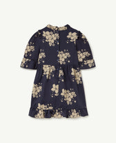 Deep Blue Tortoise Dress PRODUCT BACK