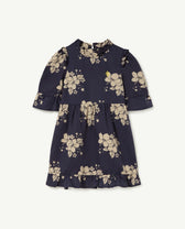 Deep Blue Tortoise Dress PRODUCT FRONT
