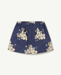 Deep Blue Swan Skirt