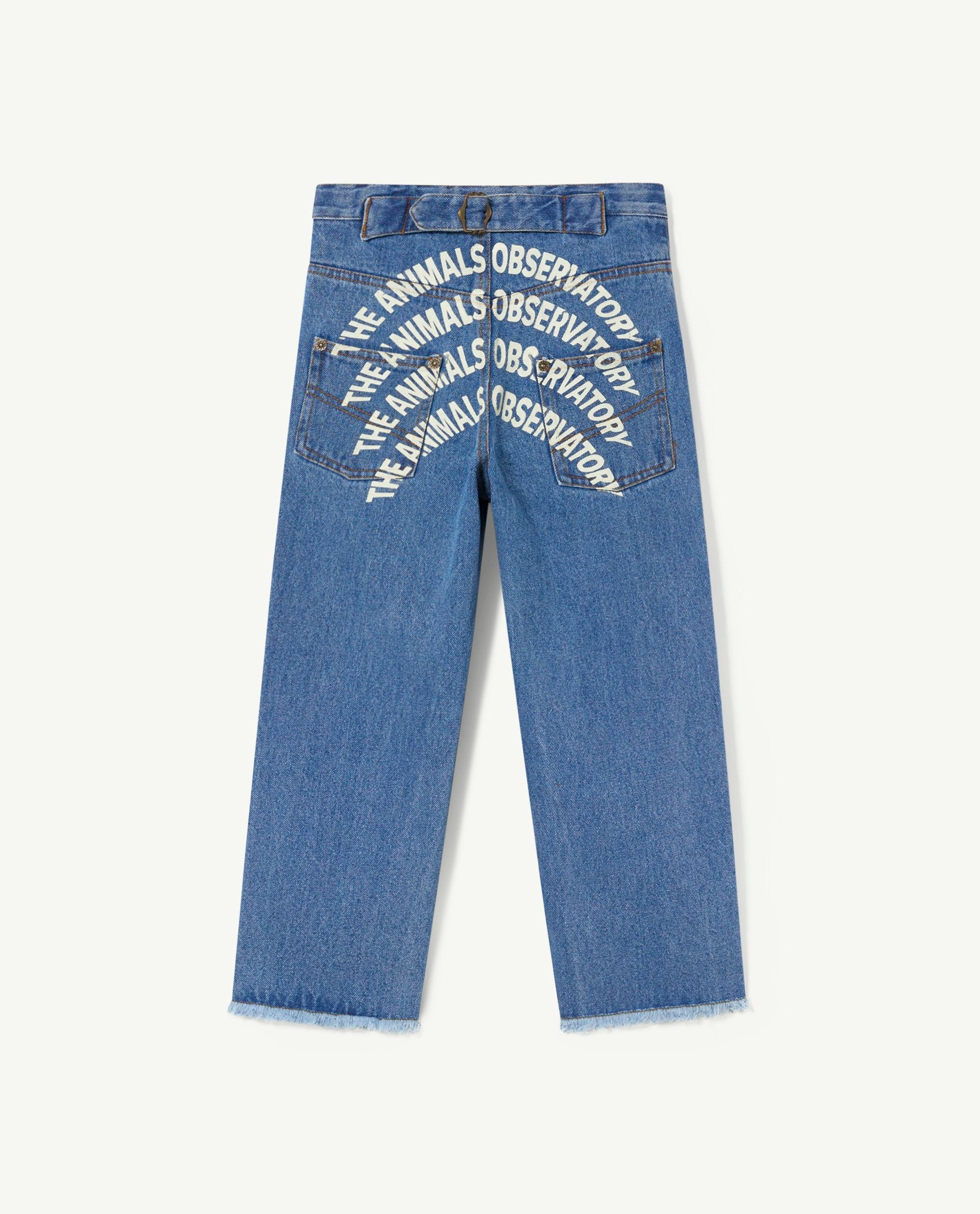 Soft Blue Ant Jeans PRODUCT BACK